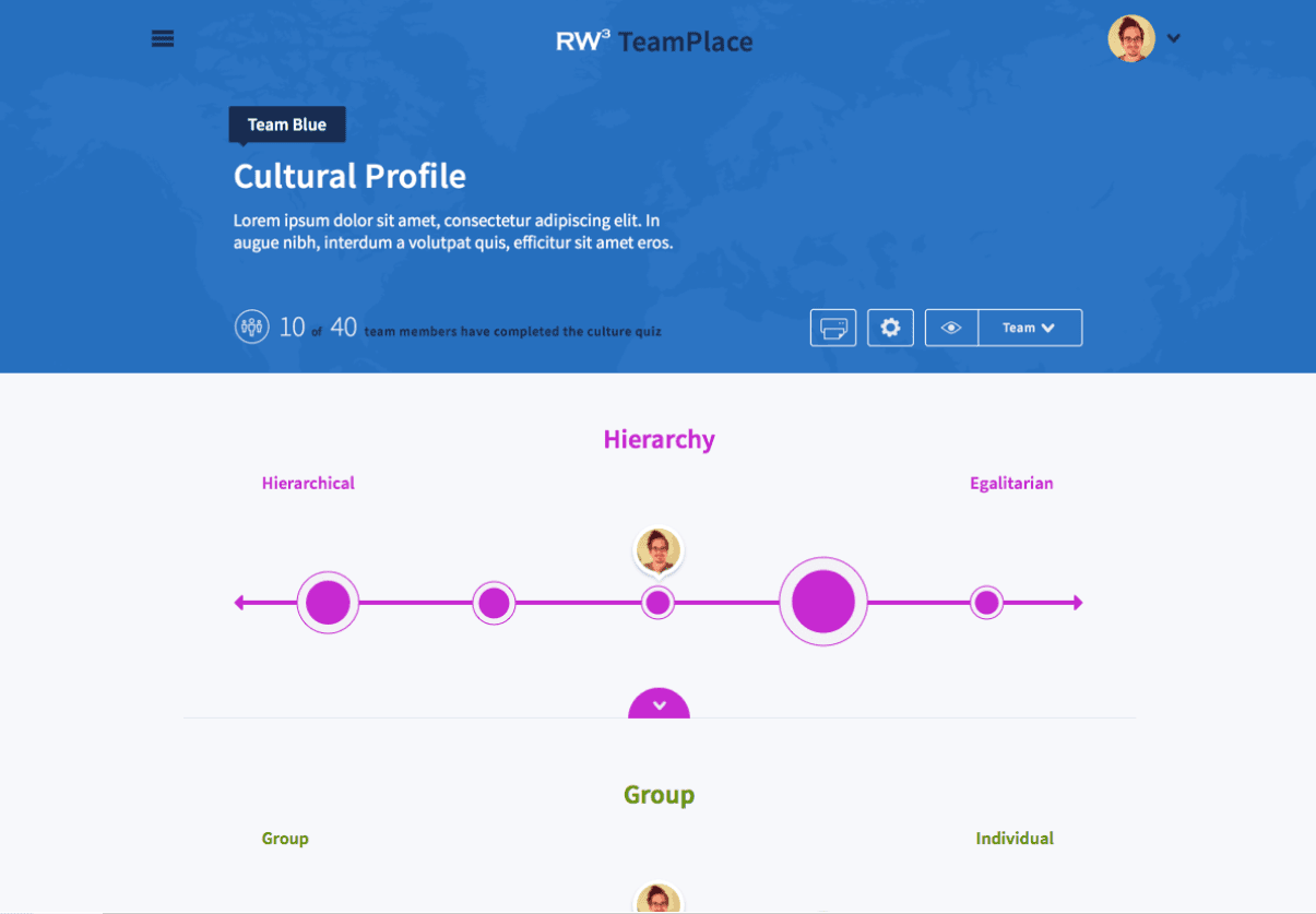 Screenshot of TeamPlace